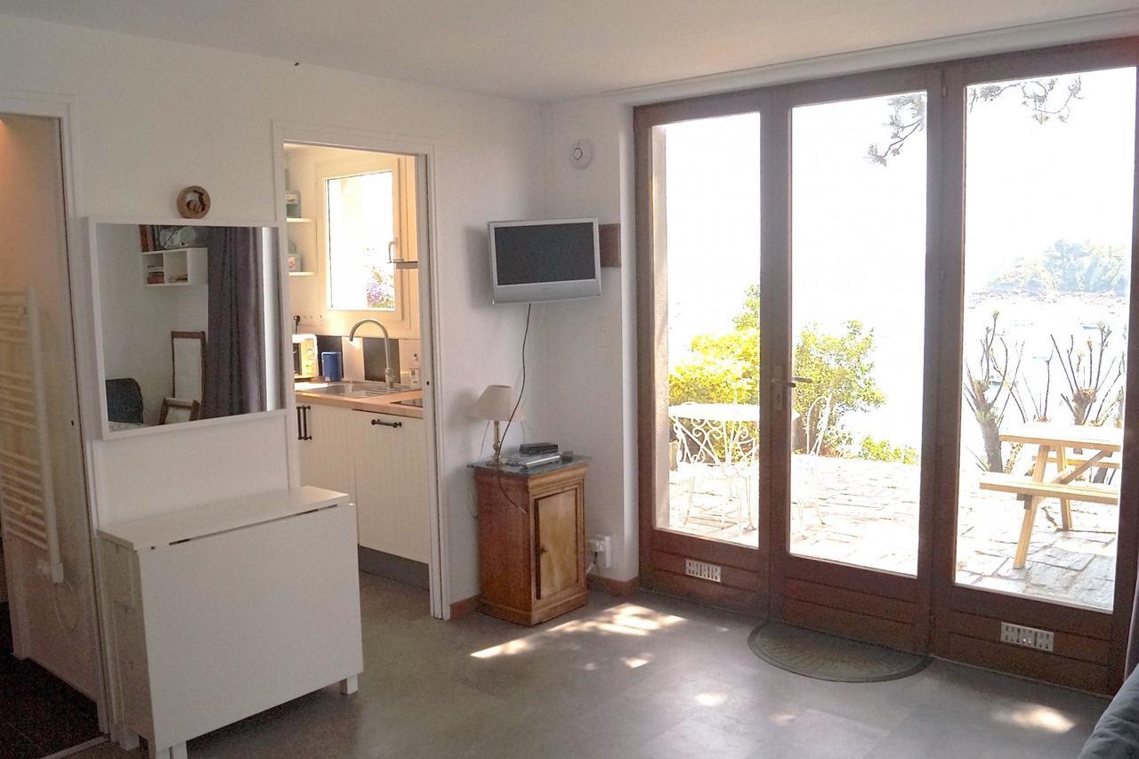 Cancale Port Mer, Les Pieds Dans L'Eau Apartment Luaran gambar