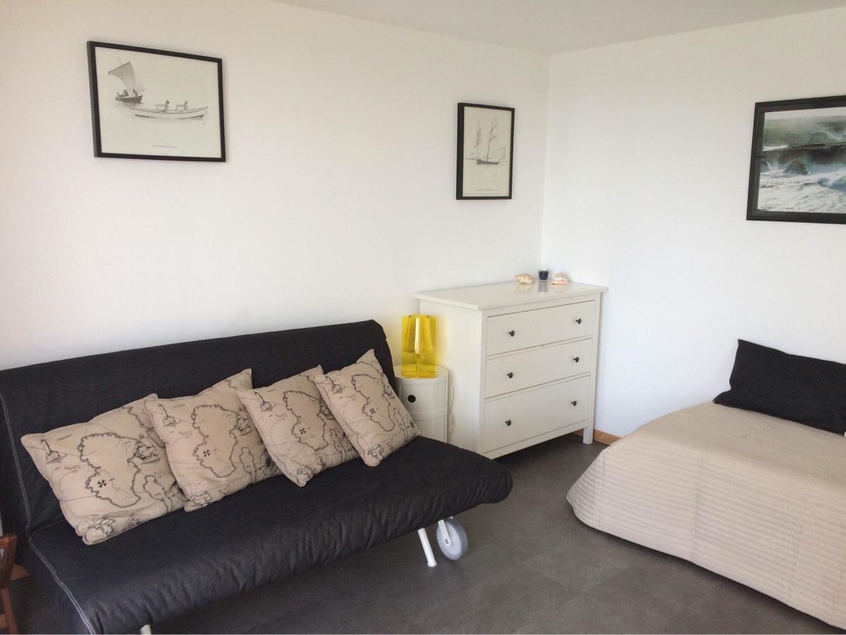Cancale Port Mer, Les Pieds Dans L'Eau Apartment Luaran gambar